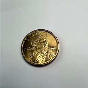 2000 D Sacagawea “wounded eagle” Dollar error coin